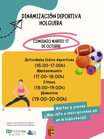 Imagen Dinamización deportiva de Holguera dará comienzo el martes 17 de octubre