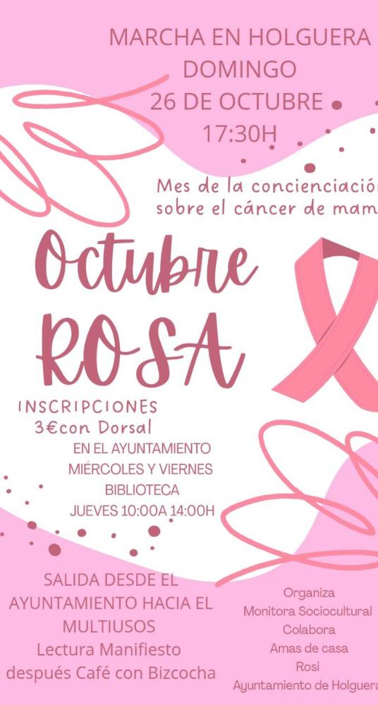 Imagen 26 de Octubre - Marcha rosa solidaria