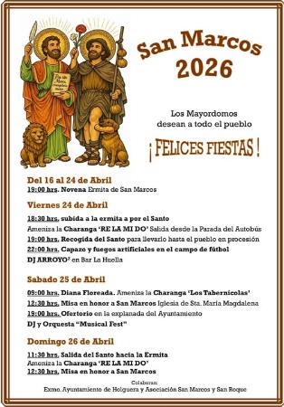 Imagen Del 16 al 24 de Abril - San Marcos 2026