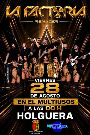 Imagen 28 de Agosto - Actuación de la Orquesta La Factoría Renacer en Holguera