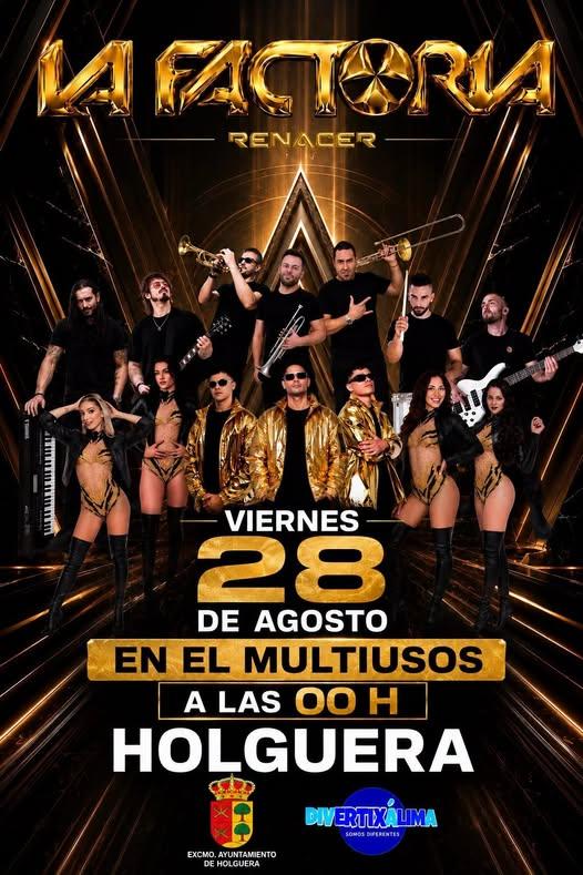 Imagen 28 de Agosto - Actuación de la Orquesta La Factoría Renacer en Holguera